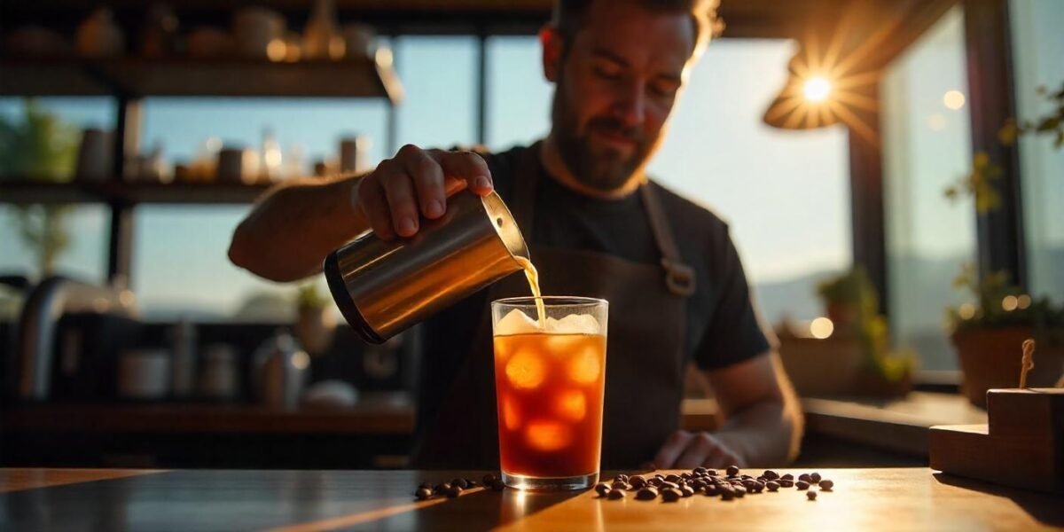 How to Make Iced Americano