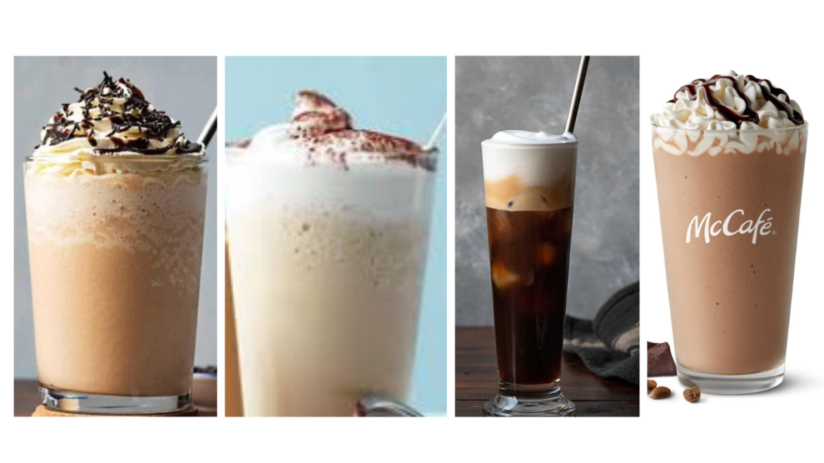 Freddo, Frappe, Frappeccino, Moca frappe