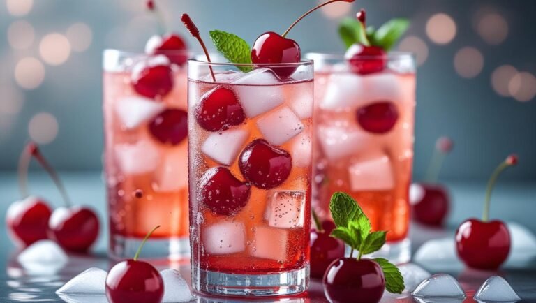 Cherry Cola Mocktail