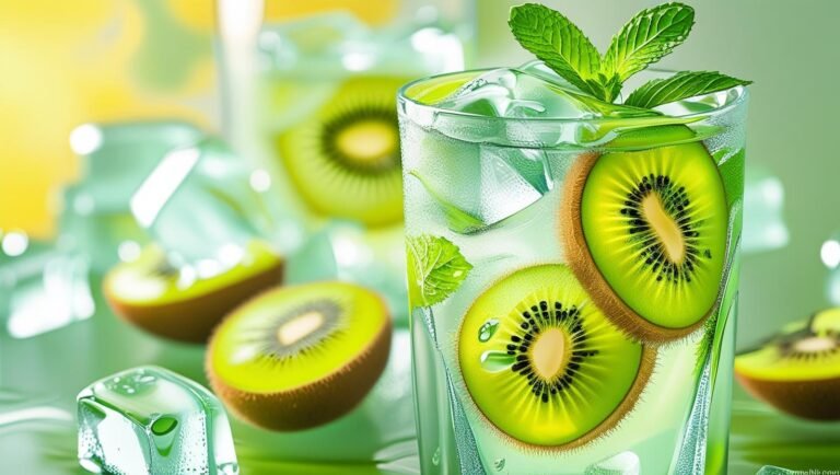 Kiwi Mint Lemonade