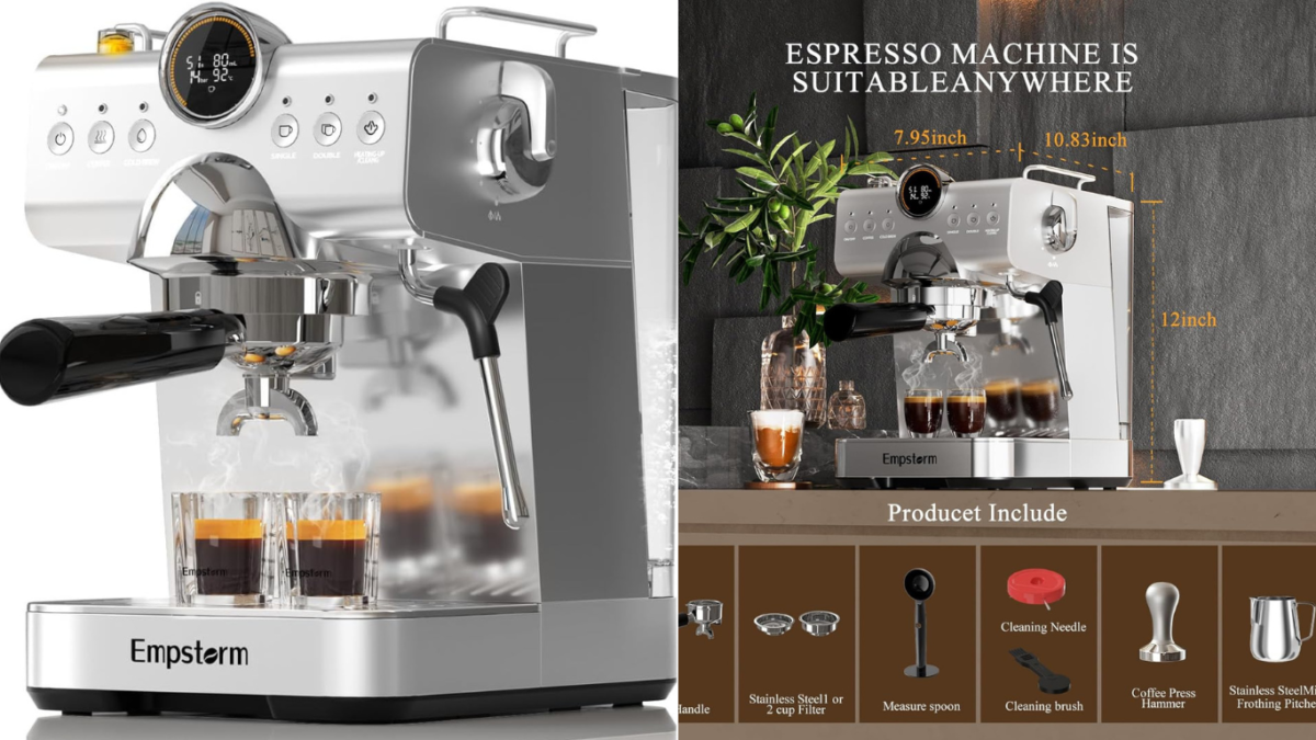 De'Longhi's telosa espresso machine