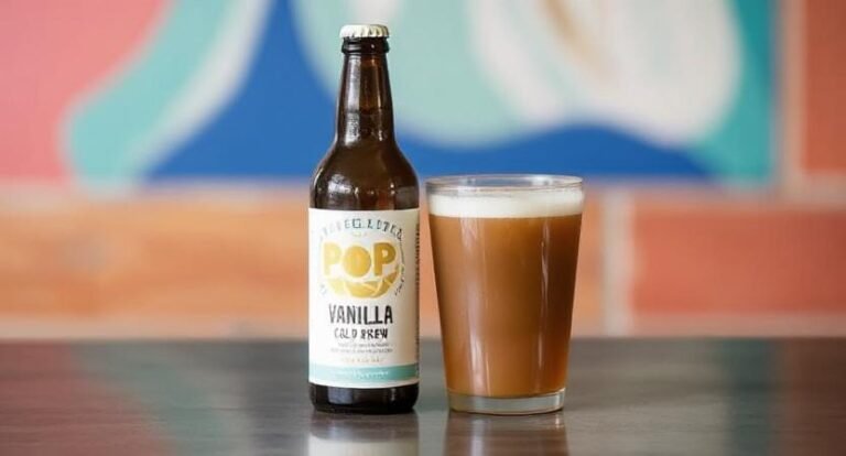 Pop & Bottle Vanilla Cold Brew – Best Clean Energy Boost