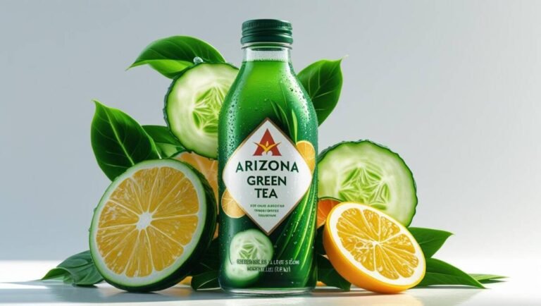 AriZona Green Tea with Cucumber and Citrus