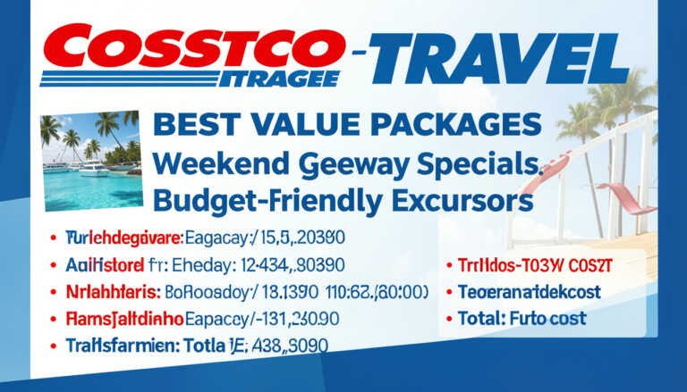 Costco Travel – Best for Value Packages