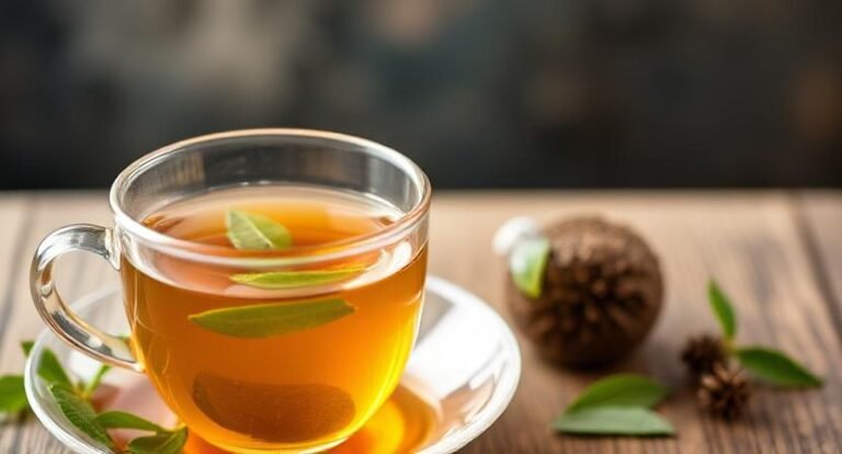 Herbal Tea Menu