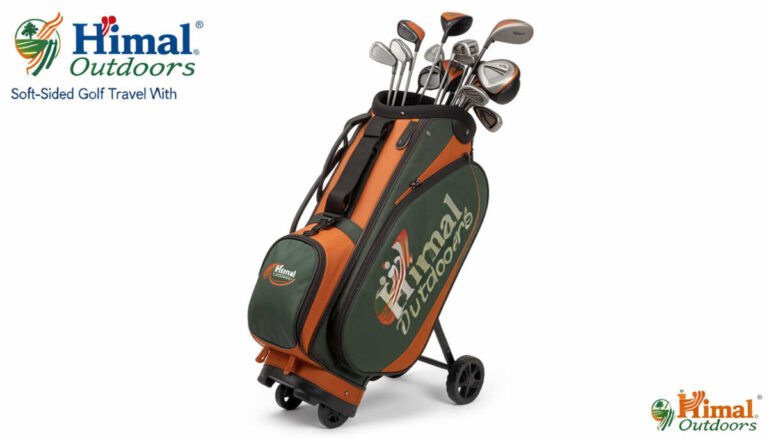 Himal Outdoors Soft Sided Golf Travel Bag with Wheels