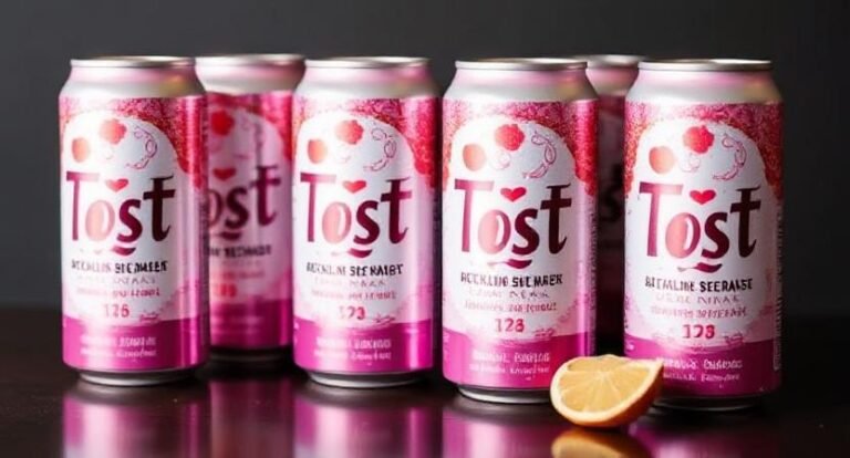 Töst Rosé Sparkling Beverage – Crisp, Classy & Crowd Pleasing