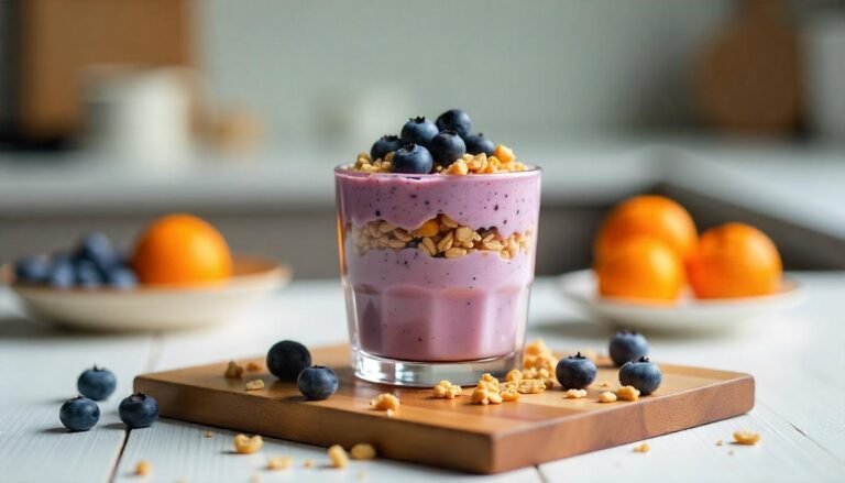 Wild Blueberry Smoothie – Maine