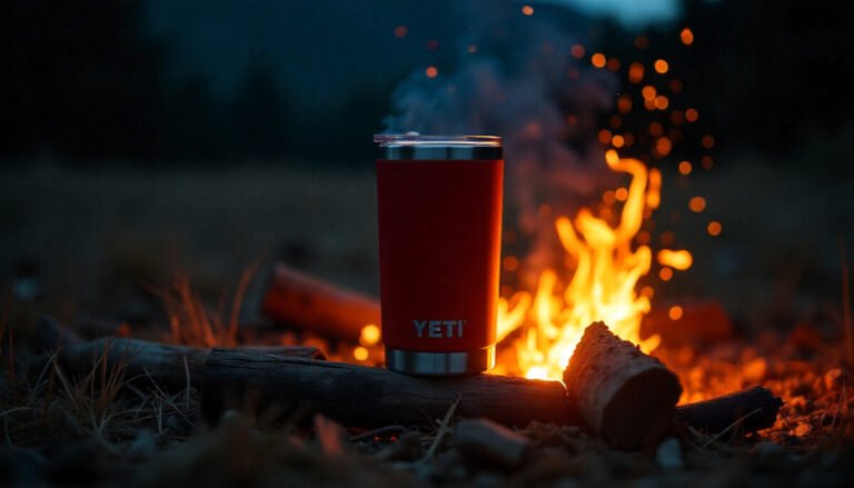 YETI Rambler 20 oz Tumbler (Custom Engraved USA Version)