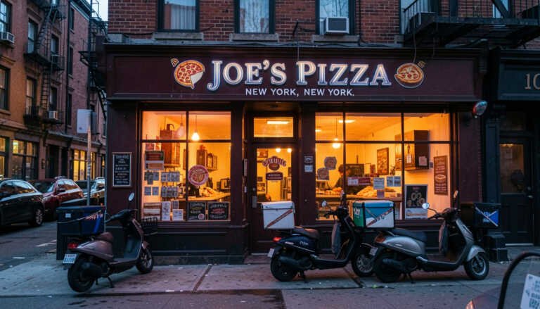 Joe’s Pizza – New York, New York