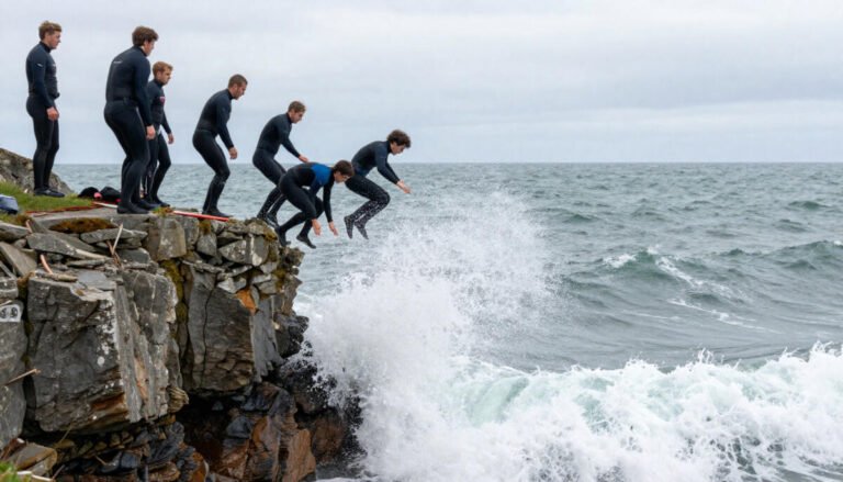 Coasteering in Pembrokeshire – Cliff Leaping & Sea Caves