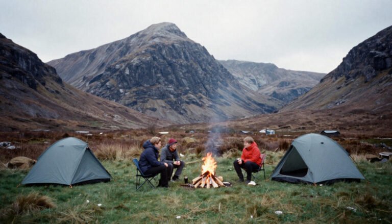 Glenbrittle Campsite – Isle of Skye, Scotland