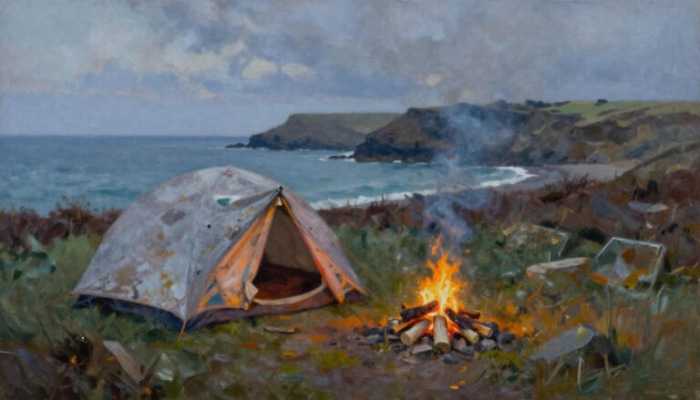 Henry’s Campsite – The Lizard, Cornwall