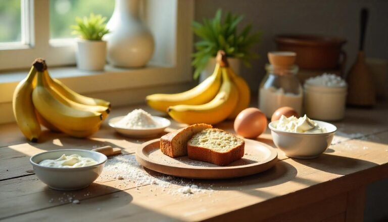Ingredients for Banana bread