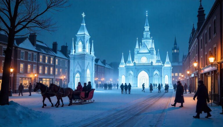 Nottingham Winter Wonderland – An Ice Palace in the City Centre