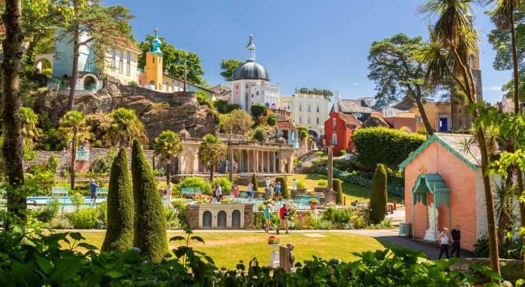 Portmeirion – A Splash of Color in the UK