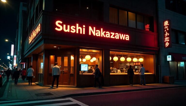 Sushi Nakazawa – Michelin Starred Mastery in a Sleek Setting