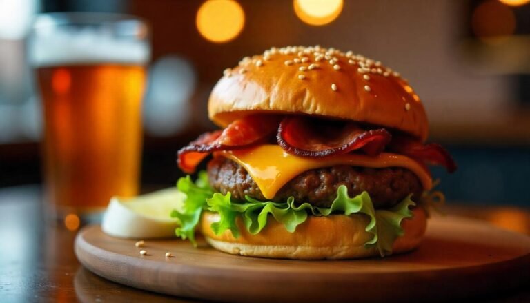 The Bacon Burger – Kings Place Bar & Grill (Miesville)