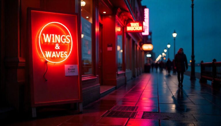 The Orange Buffalo, Brighton – Wings & Waves
