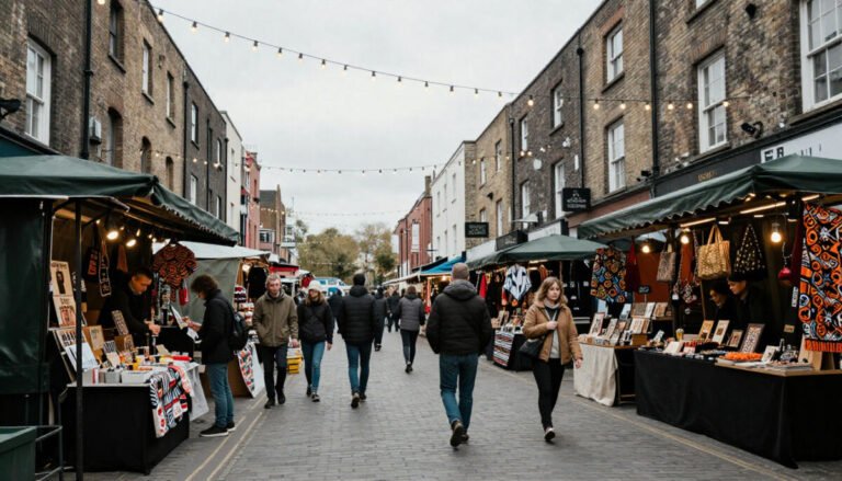 Walk Through Camden Market’s Electric Atmosphere