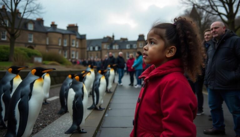 Edinburgh Zoo, Scotland – Best for Unique Animal Encounters