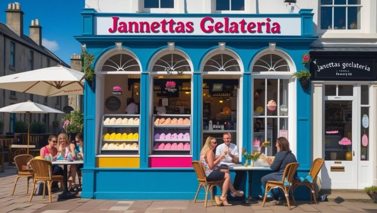 Jannettas Gelateria – St Andrews, Scotland