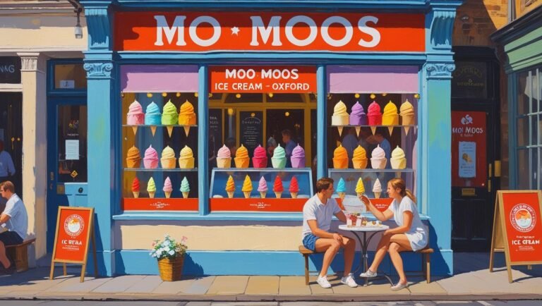 Moo Moos – Oxford, ice cream shop