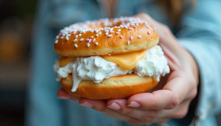 Stuffed Ice Cream – Insta Famous Donut Ice Cream Sandwiches