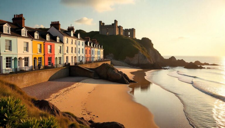 Tenby, Wales – Colourful Coastline & Castles