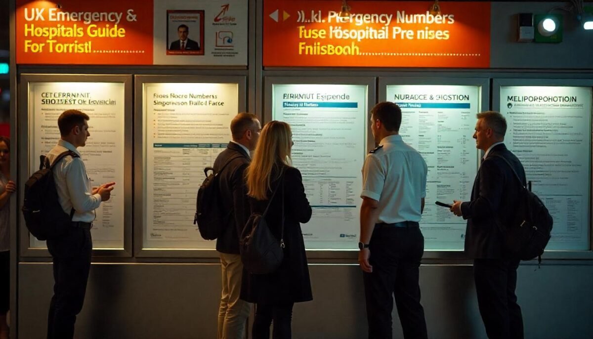 UK Emergency Numbers & Hospitals Guide for Tourists