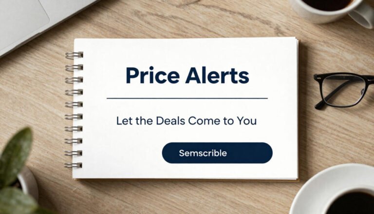 Use Price Alerts — Let the Deals Come to You