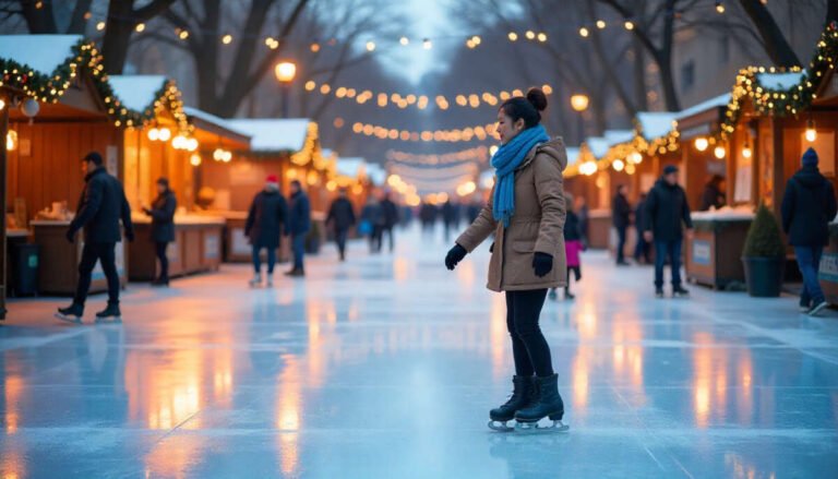 Holiday Ice Rink & Market at The Grove – Los Angeles