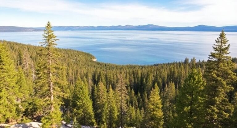 Lake Tahoe (South Lake Tahoe) – Best for Nature Lovers & Adventure