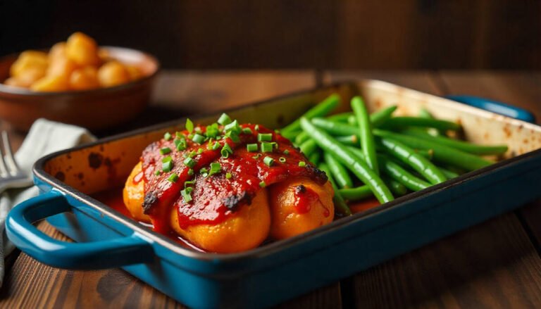 BBQ Chicken and Sweet Potato Sheet Pan