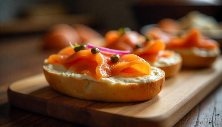 Bagel with Lox and Cream Cheese – United States (New York)