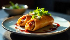 Best BBQ Egg Rolls