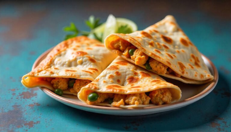 Cheesy Chicken Quesadillas