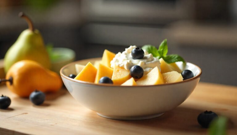 Cottage Cheese & Fruit Bowl