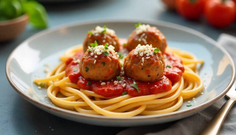 Easy Turkey Meatballs with Marinara