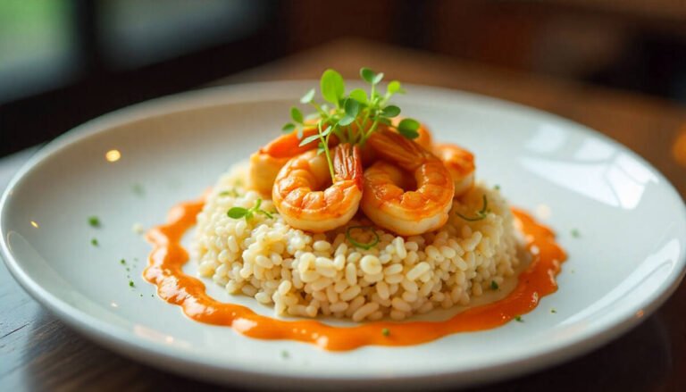 Honey Garlic Shrimp with Rice
