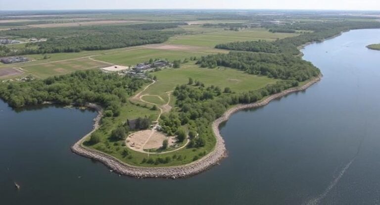 La Salle Lock & Dam Area