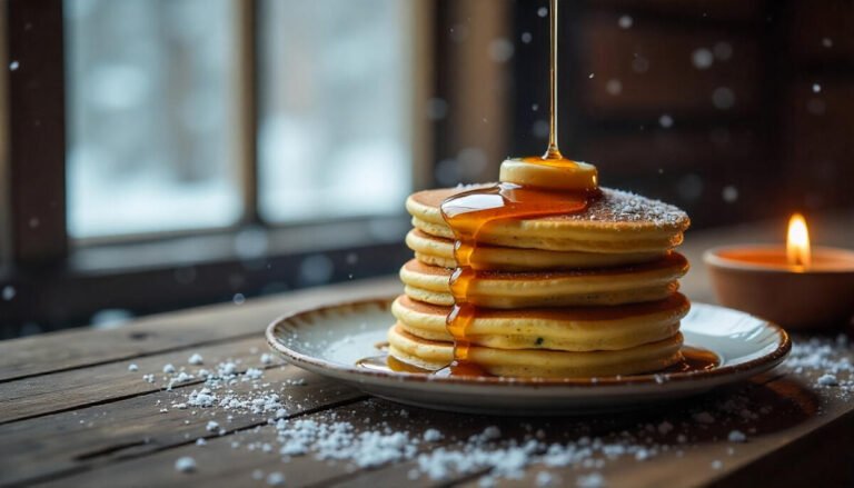 Pancakes with Maple Syrup – Canada