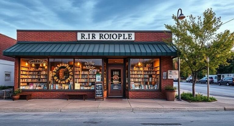Prairie Lights Bookstore (Iowa City, Near Illinois Border)
