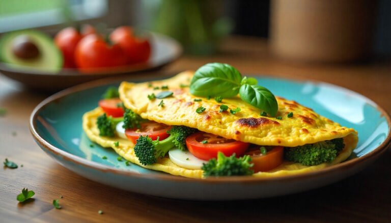 Protein Packed Veggie Omelette