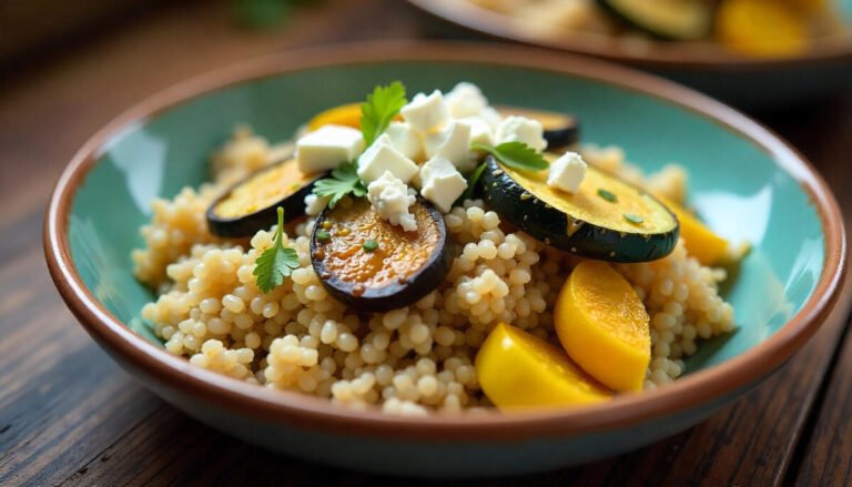 Quinoa & Roasted Vegetable Bowl