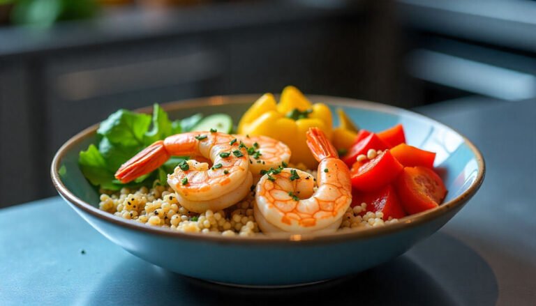 Shrimp & Quinoa Power Bowl