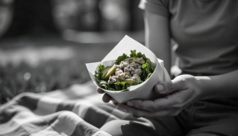 Tuna & Avocado Salad Wrap