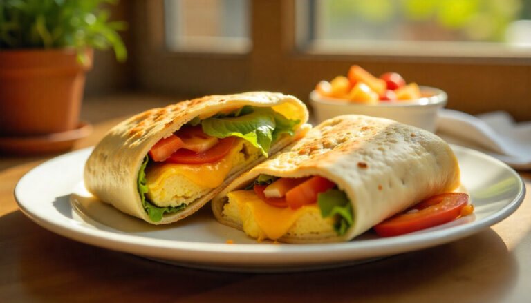 Turkey & Egg Breakfast Wrap