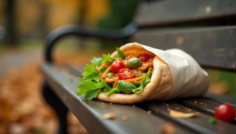 Veggie & Hummus Pita Pocket