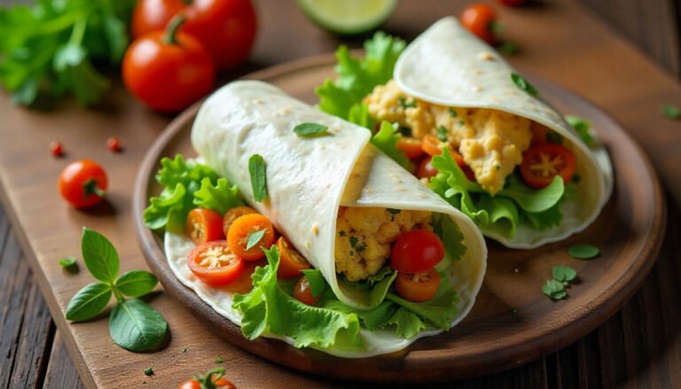 Veggie & Hummus Rice Paper Rolls